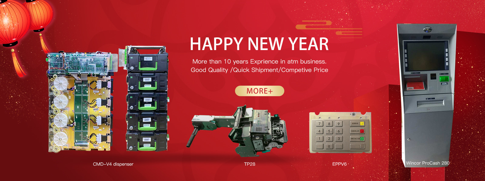 chất lượng Phụ tùng ATM Diebold nhà máy