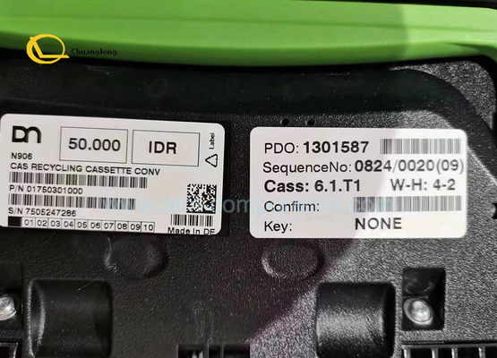 1750306001 01750306001 Bộ phận ATM Diebold DN200V CAS Tái chế Cassette CONV DN200 UG CASS KMAT 1750301000 01750301000