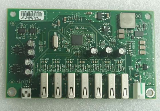 Giá tốt 445-0761948 GBRU NCR ATM Phần Universal USB Hub PCB Top Assembly trực tuyến