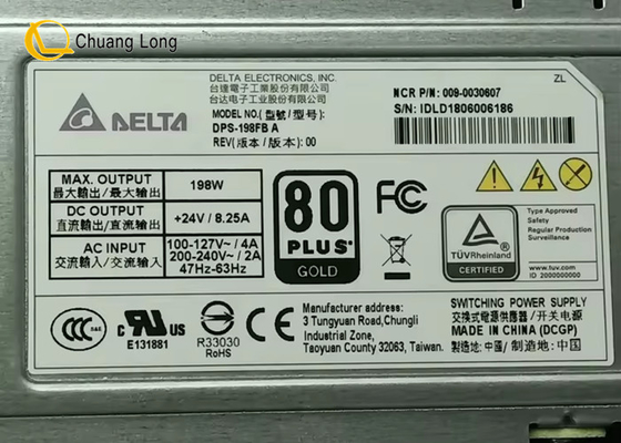Bộ phận máy ATM Bộ nguồn NCR 24V 198W 0090030607 009-0030607