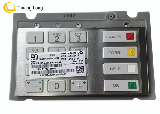 Các bộ phận ATM Diebold Nixdorf EPPV8 bàn phím 1750303455 01750303455