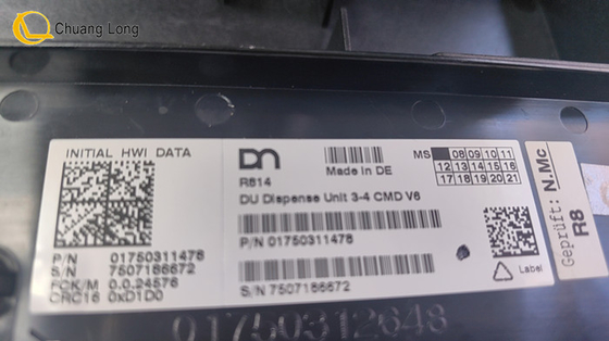 Các bộ phận máy ATM Diebold Nixdorf DU Dispenser Unit 3-4 CMD V6 01750312648 1750312648