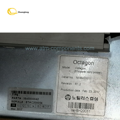 Máy ATM Hyosung Octagon 8 Hopper Card Printer ATM Phần S5645000042 5645000042 Máy in thẻ Hyosung Octagon 8 Hopper
