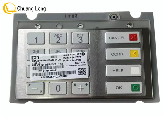 Bộ phận máy ATM Diebold DN Wincor EPP V8 INT ASIA PK2 1750346861 01750346861