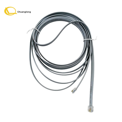 Bộ phận máy ATM NCR Cáp 12ft 4M RJ11 đến RJ11 Cáp màn trập 0090023178