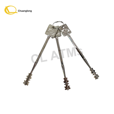 Máy ATM Wincor Phụ tùng phụ tùng Wincor Nixdorf Safe Key Set 141mm 01750114195 1750114195