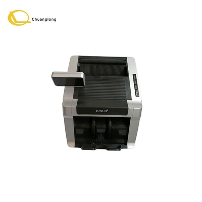 Máy đếm tiền JUNUO C05 màu đen có màn hình LED, máy đếm và kiểm tra tiền cho quầy giao dịch ngân hàng