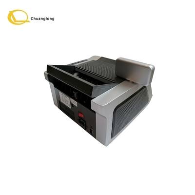 Máy đếm tiền JUNUO C05 màu đen có màn hình LED, máy đếm và kiểm tra tiền cho quầy giao dịch ngân hàng