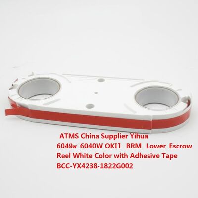 Máy ATM Trung Quốc Nhà cung cấp Yihua 6040W OKI RG7 BRM Lower Escrow Reel Màu trắng với băng dán BCC-YX4238-1822G002