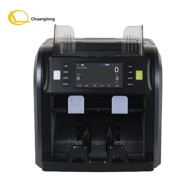 Giá tốt Máy đếm tiền túi đa tiền tệ1 + 1 Được trang bị pin lithium In-Built Printer với tay cầm Bảo hành suốt đời Hỗ trợ các loại tiền tệ toàn cầu và 48 ngôn ngữ trực tuyến