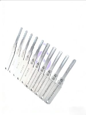 Bộ 10 món đồ nghề cao cấp cho két sắt hạng C, khóa xe hơi/xe máy & khóa giao thông