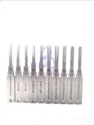 Bộ 10 món đồ nghề cao cấp cho két sắt hạng C, khóa xe hơi/xe máy & khóa giao thông