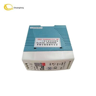 Bộ nguồn DIN Rail Mean Well MDR-60-24 60 Watts 24Vdc 2.5A cho bộ phận ATM Diebold Nixdorf, UL508