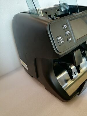 SH-208C-2CIS Máy đếm tiền bỏ túi kim loại hỗn hợp, thiết bị ngân hàng tài chính có chức năng phát hiện tiền giả để quản lý tiền mặt NT808251100550001