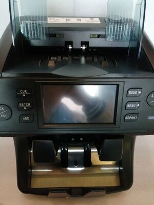 SH-208C-2CIS Máy đếm tiền bỏ túi kim loại hỗn hợp, thiết bị ngân hàng tài chính có chức năng phát hiện tiền giả để quản lý tiền mặt NT808251100550001