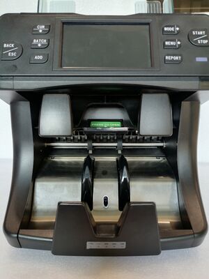 Giá tốt SH-208C-2CIS Máy đếm tiền bỏ túi kim loại hỗn hợp, thiết bị ngân hàng tài chính có chức năng phát hiện tiền giả để quản lý tiền mặt NT808251100550001 trực tuyến
