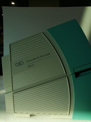 Máy phân loại tiền giấy ATM Giesecke & Devrient, Màn hình ngoài T0100557