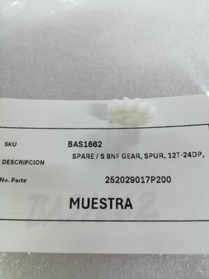 Phụ tùng Hộp tiền MEI 252029017P200 BNF Bánh răng trụ 12T-24DP Phụ kiện thay thế Hộp tiền ATM