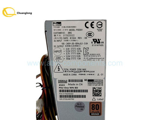 1750255322 01750255322 Chiếc máy ATM Chiếc máy Wincor Nixdorf PC Cung cấp điện 225W