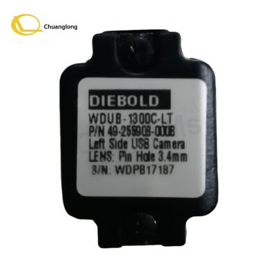 Giá tốt Chiếc máy ATM phụ tùng 49-255908-000B Chiếc máy ảnh USB gốc Diebold với đầu nối bên trái máy ATM Micro Camera 49255908000B trực tuyến