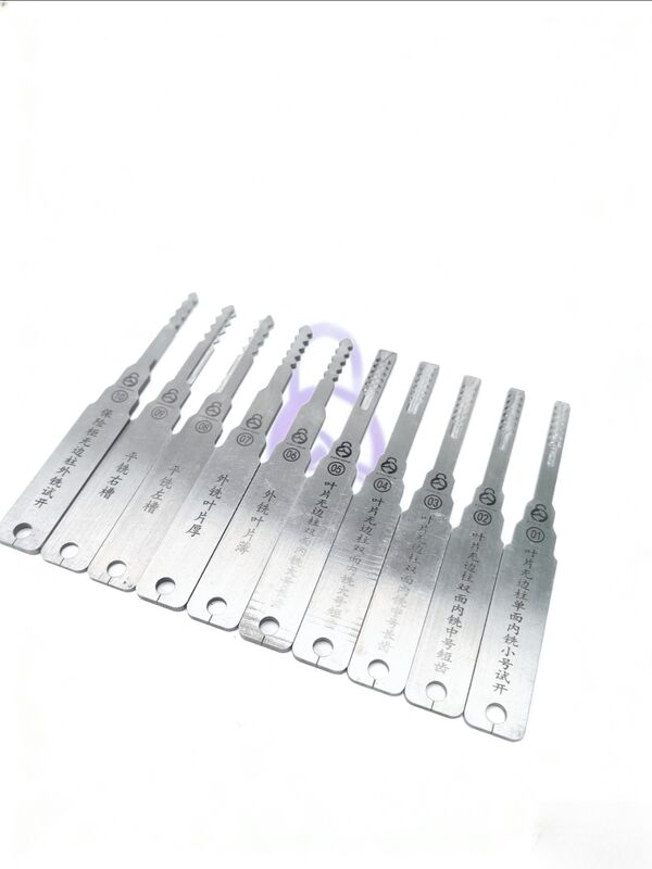 Bộ 10 món đồ nghề cao cấp cho két sắt hạng C, khóa xe hơi/xe máy & khóa giao thông