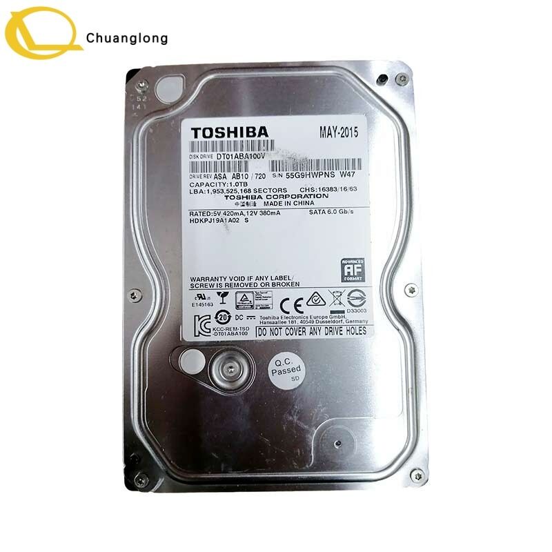 Máy ATM Ứng dụng ổ đĩa Toshiba DT01ABA100V 1TB SATA 6.0 Gb/s 5700 RPM ổ cứng máy tính để bàn (DT01ABA100)
