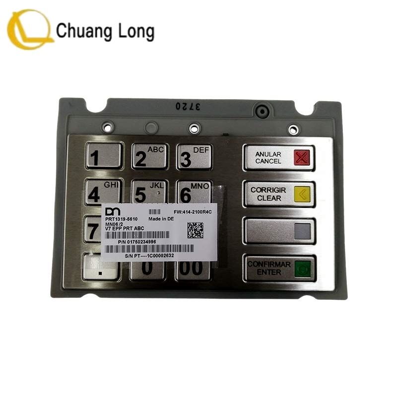 Diebold Nixdorf ATM Pinpad DN EPP V7 Keyboard PRT ABC Keypad Nhiều mẫu khác nhau để bán 01750234996 1750234996