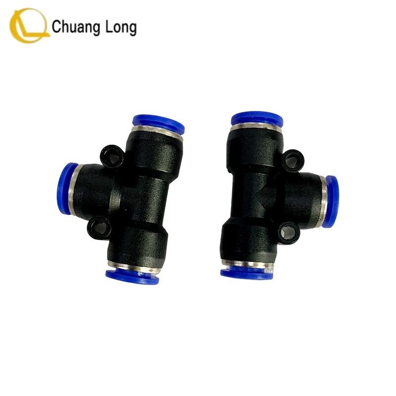 NCR ATM CRM Phần kết nối Tee Branch Tee Connector Push Connect Fitting Assy 009-0007844 90007844 009-0007822 0090007822