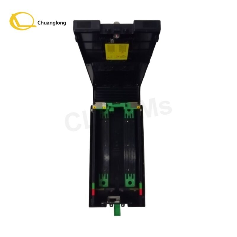 Bộ phận máy ATM GRG CDM8240N-NNV-001 Bộ phận máy ATM NOTE CASSETTE YT4.100.2158 Chiếc máy ATM màu đen + màu xanh lá cây tiền mặt