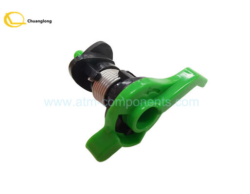 Giá tốt 1750043537 01750043537 Phần máy ATM Wincor Cassette Lever Khóa màu xanh lá cây Kéo khóa nhựa trực tuyến