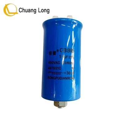 Giá tốt Tụ điện chạy NCR S1 8UF 009-0008121 10UF 450V 5060HZ 0090008121 Điện dung CBB65 ATM CRS Máy kiosk tự phục vụ Phụ tùng trực tuyến