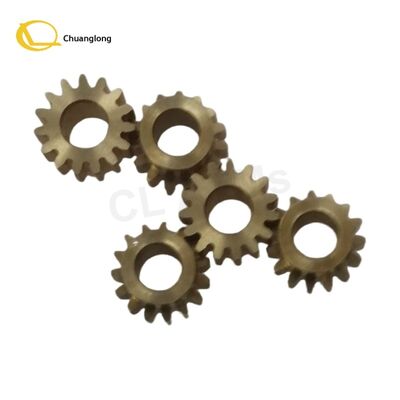 Giá tốt 1750053977-45 Wincor Máy ATM Phụ tùng 2050XE 01750053977-45 Wincor Stacker Clamp Điều khiển Động cơ 15 răng Đồng Gear trực tuyến