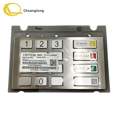 Giá tốt Diebold Nixdorf DN V7 EPP ESP Nam Mỹ 01750234950 V7 Mã hóa PIN Pad Keyboard 2050XE ATM CRM CRS Kiosk tự phục vụ 1750234950 Trực tuyến
