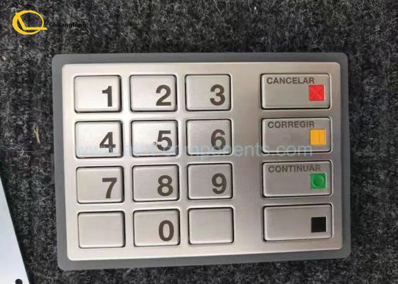 Giá tốt Bàn phím ATM BSC LGE ST STL EPP Ngôn ngữ Tây Ban Nha Màu bạc Hậu cần an toàn trực tuyến